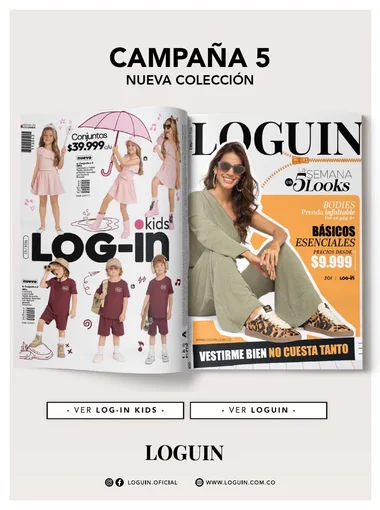 Catalogo Loguin Campaña 5 2026 Colombia - portada