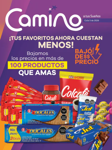 Catalogo Camino a tus Sue&ntilde;os Ciclo 5 Novaventa 2026 Colombia