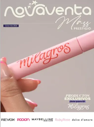 Cat&aacute;logo M&aacute;s Prestigio Ciclo 4 2026 Novaventa Colombia