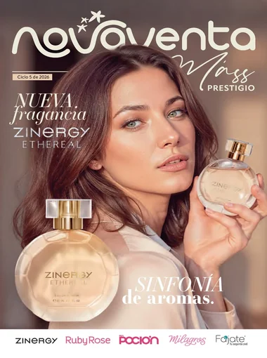 Cat&aacute;logo M&aacute;s Prestigio Ciclo 5 Novaventa 2026 Colombia