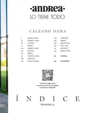 Catalogo Andrea Calzado Dama: Primavera 2026 - p&aacute;gina 3