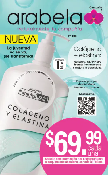 Catalogo Arabela Campaña 8 2026 Mexico - portada