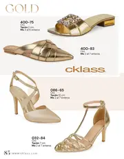 Catalogo Cklass Gala y Glamour Zapatillas: PV 2026 - página 21