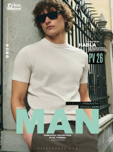 Catalogo Price Shoes Ropa para Hombre 2026